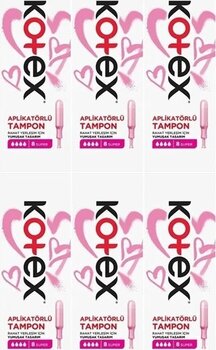 Kotex Aplikatörlü Tampon Süper 48'li Set