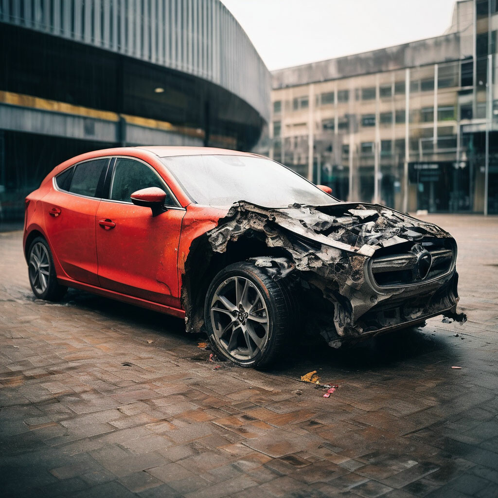 Как продать автомобиль, побывавший в аварии