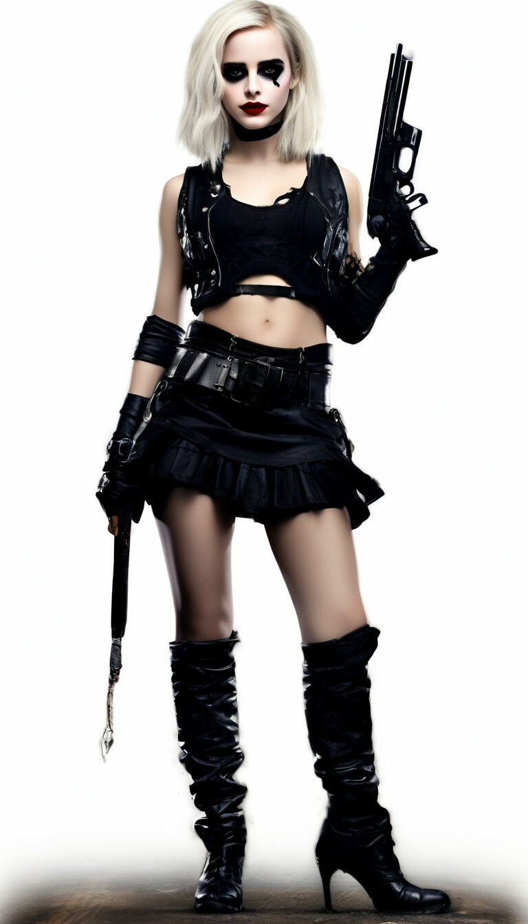 Emma Watson Harley Quinn, … — image created in Shedevrum