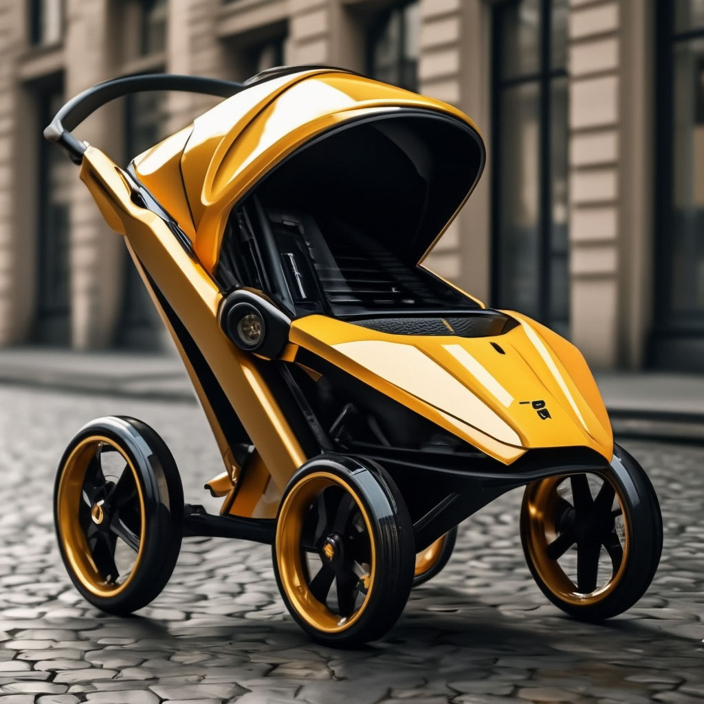 Lamborghini baby stroller on sale