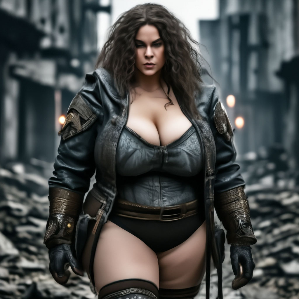 mega fat girls.com  — image  created in Shedevrum