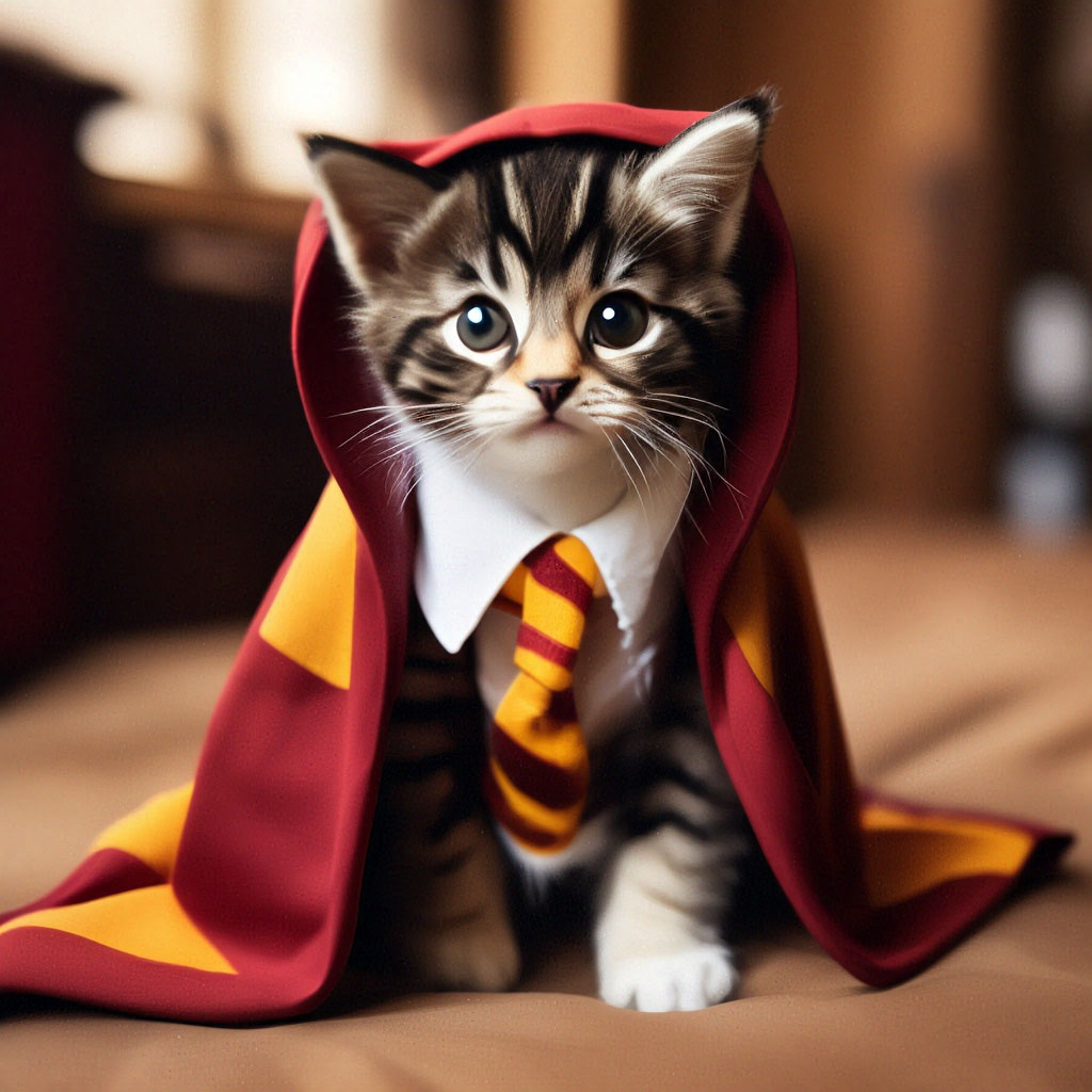 Harry potter cat outfit hotsell
