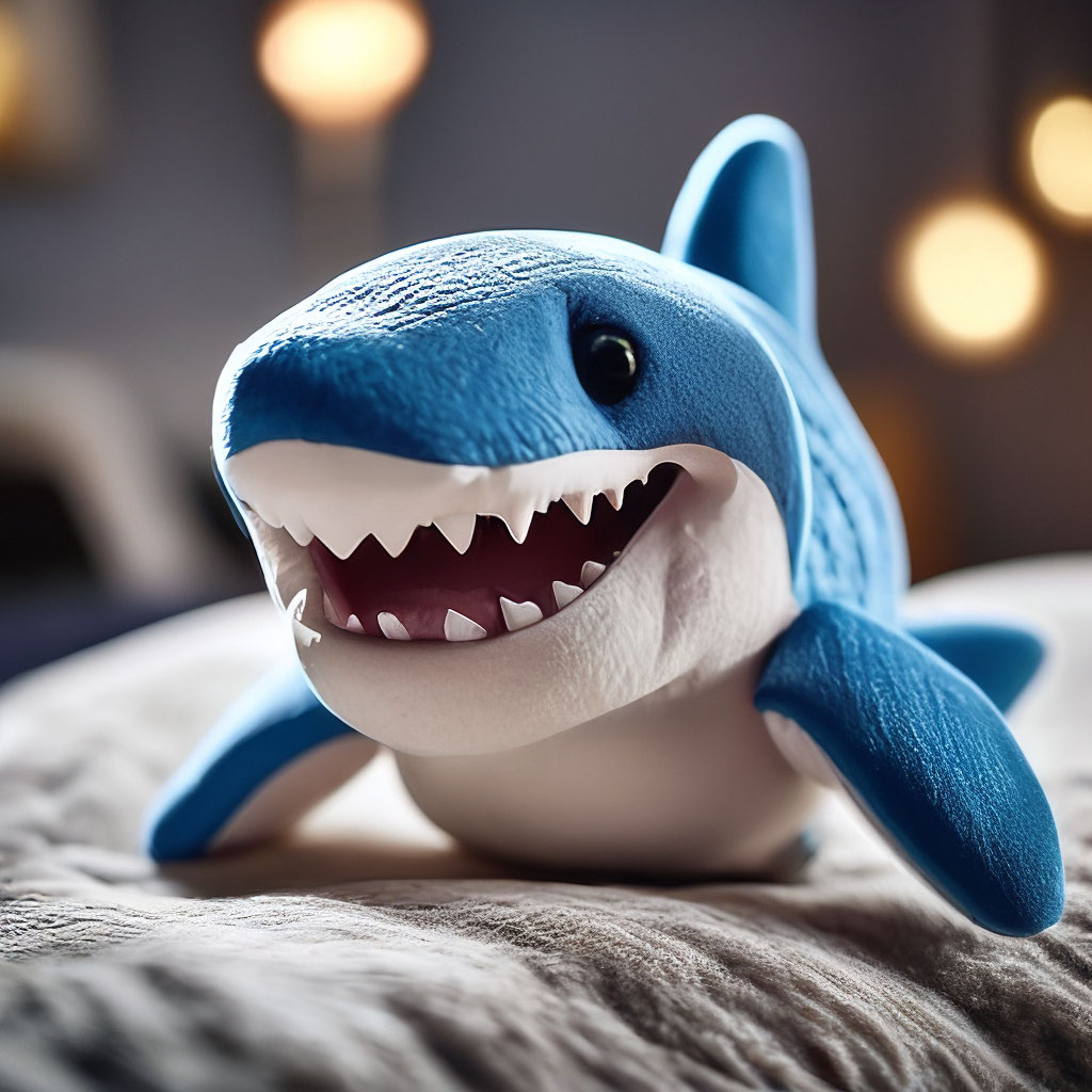 Blahaj shark toy IKEA
