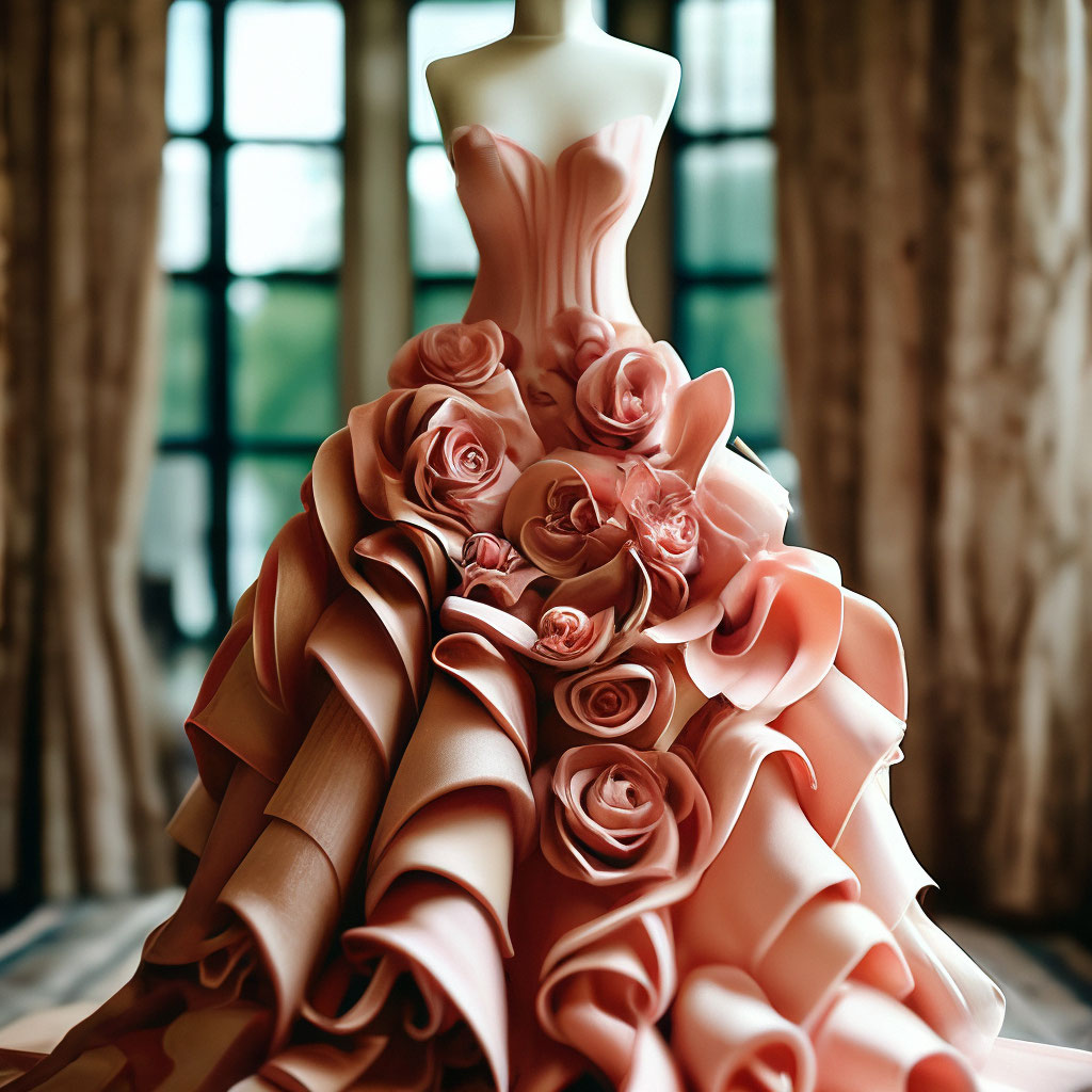 #fashion #unusual #lush #beautiful #model #design #pastel #print #gorgeous #girl
