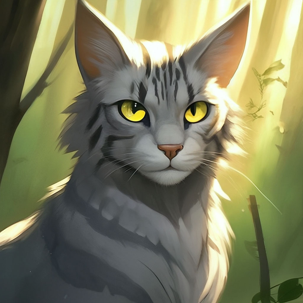 Кошка-Кривуля из книги Коты -…» — картинка создана в Шедевруме