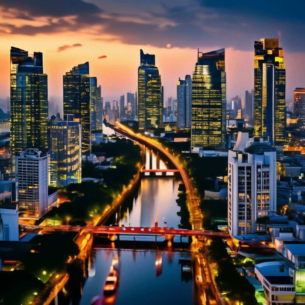 Бангкок столица тайланда» — создано в Шедевруме