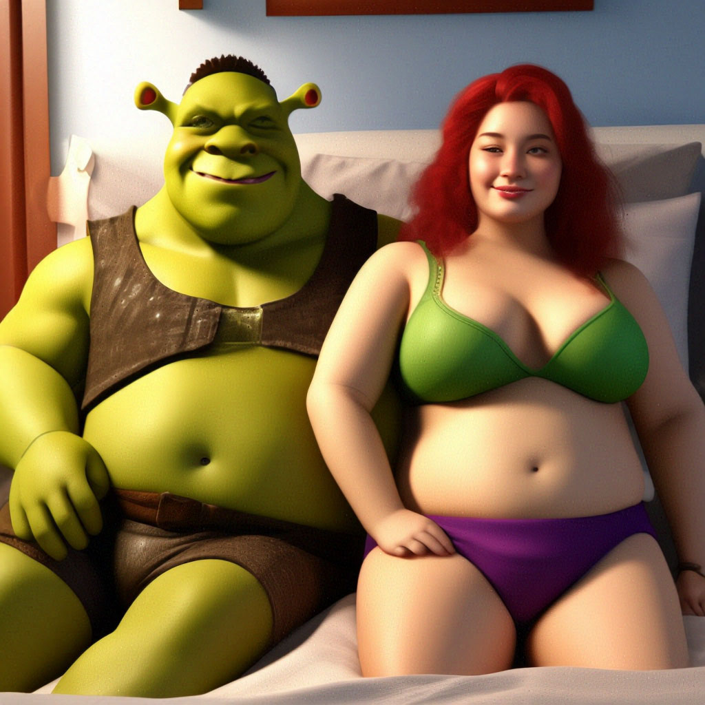 Vulgar Shrek jinsiy aloqa Fiona