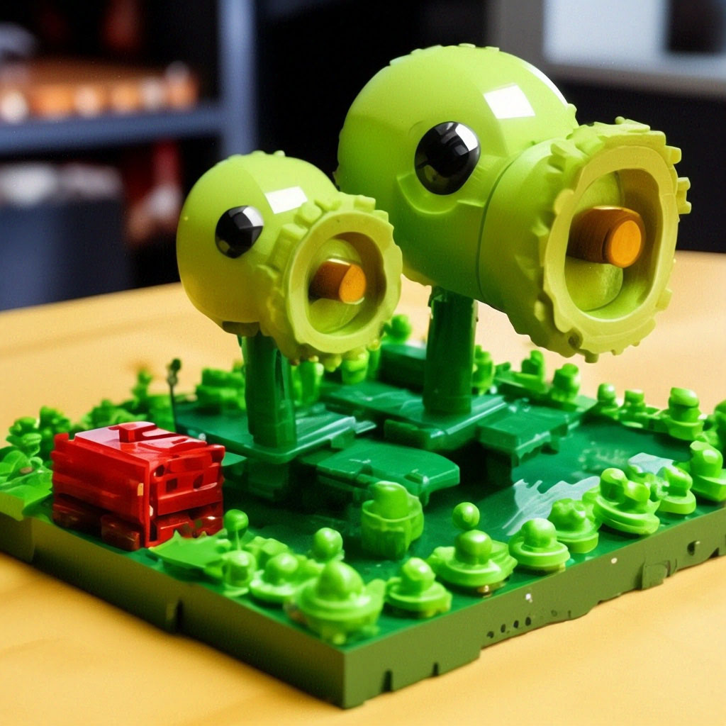 Lego peashooter hotsell