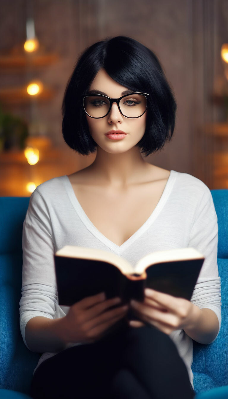 "Books have an amazing ability - you …" — image created in Shedevrum