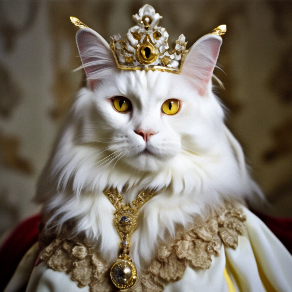 Кошка в короне