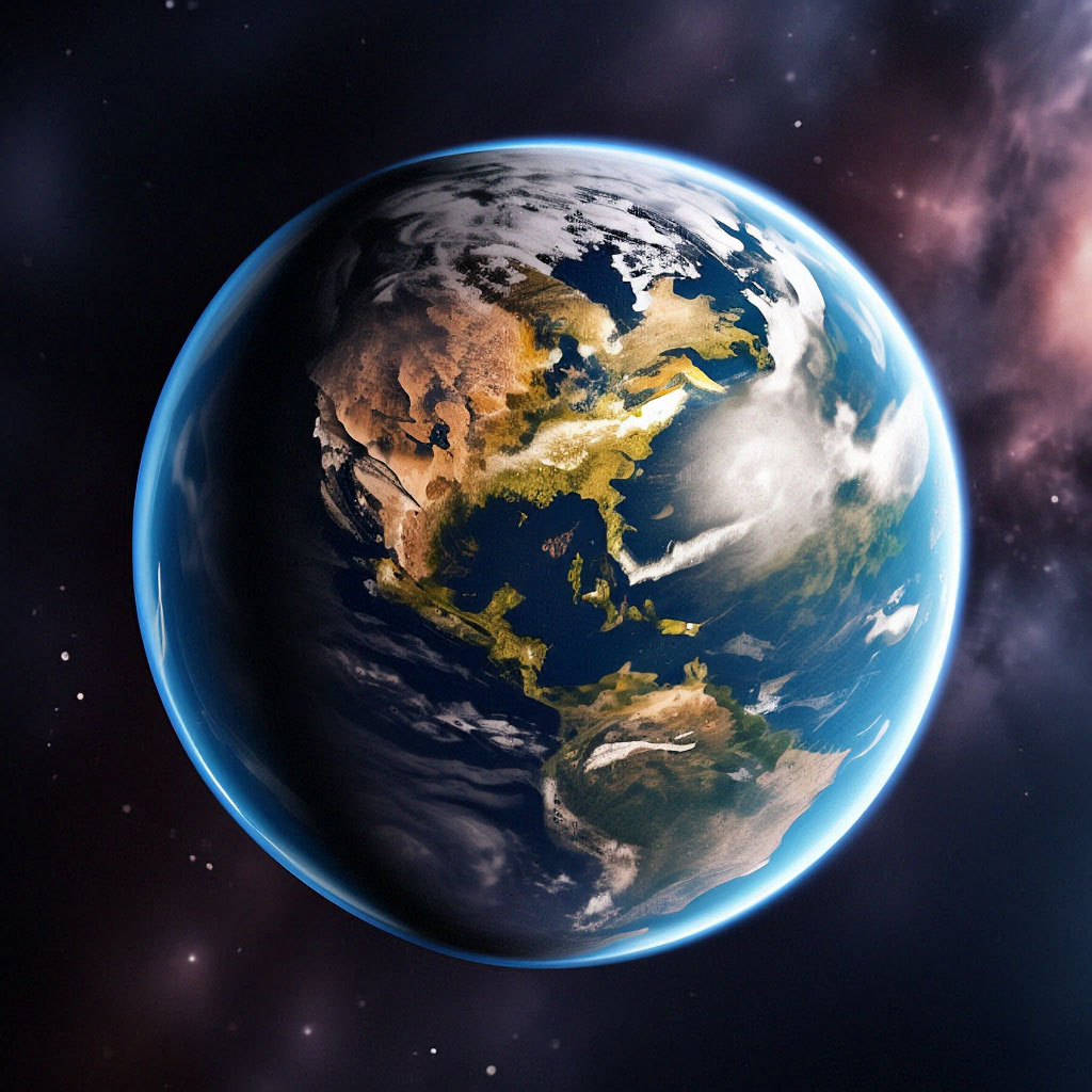 "An expensive planet named Earth" — image created in Shedevrum