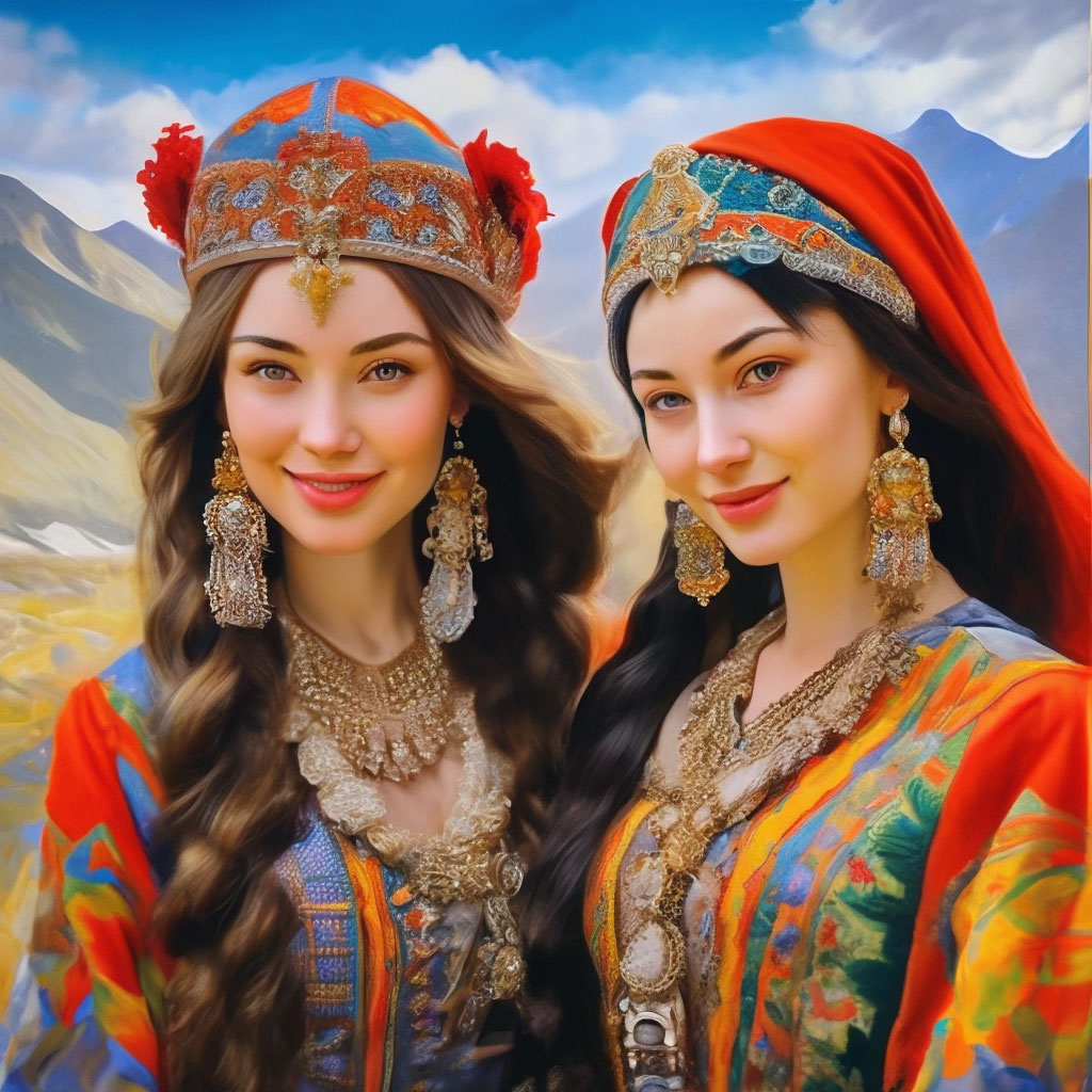 Киргизская красавица