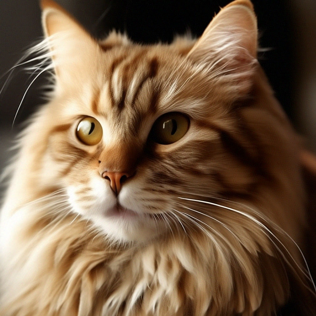 Рыжий кот — профиль пользователя в Шедевруме