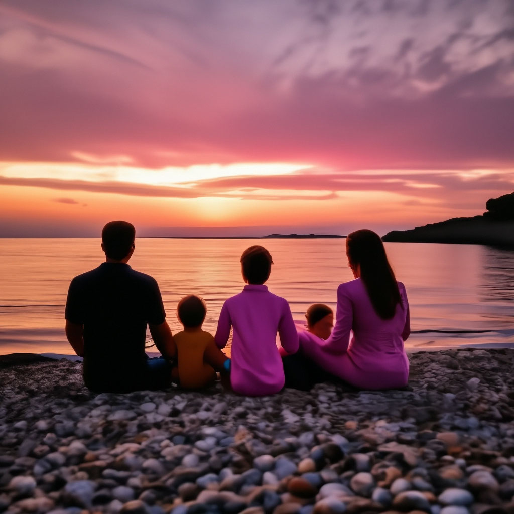 мама голая на пляже и сын 