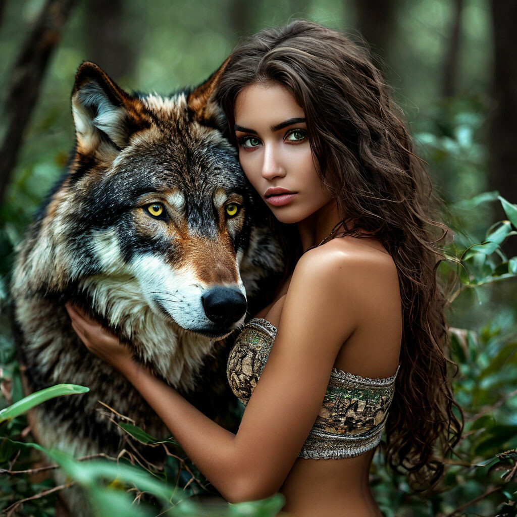 "Beautiful girl,model,brunette,green eyes,big bust,bikini,,hugging a ...