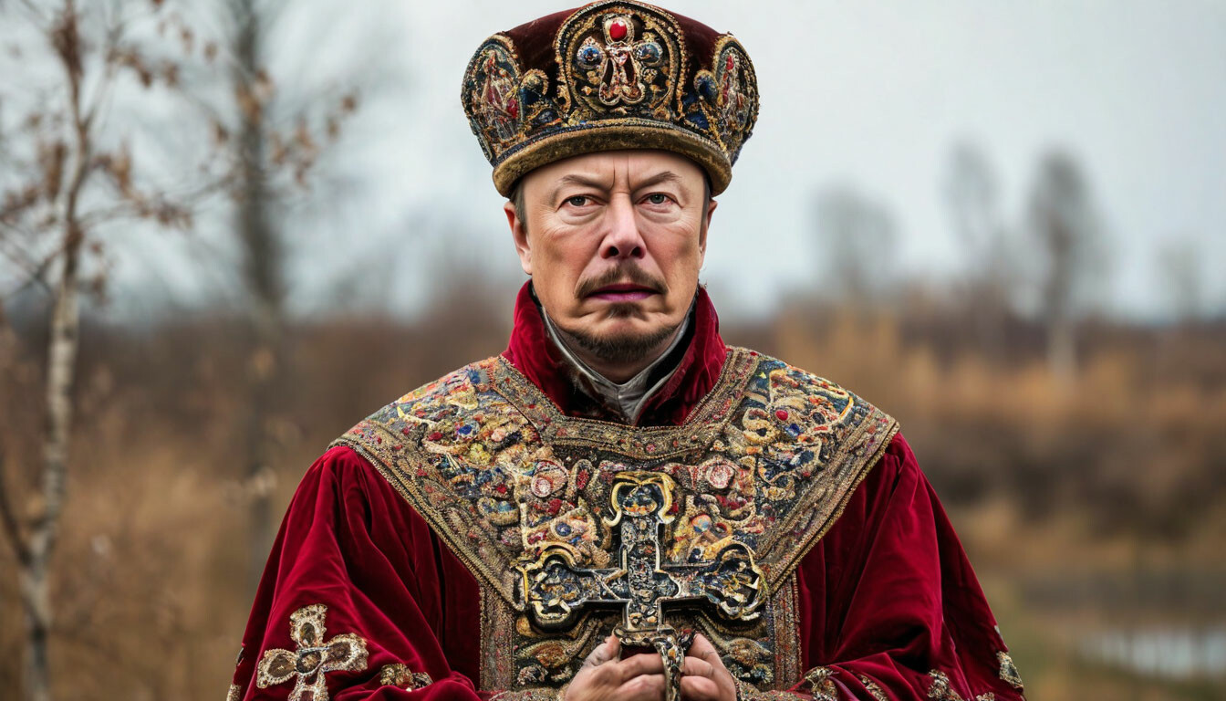 Musk as Ivan Vasilyevich the Life-giving Cross