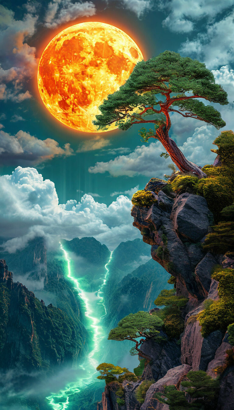 «Для всех от Litmis НаСкале радуга°…» — картинка создана в Шедевруме