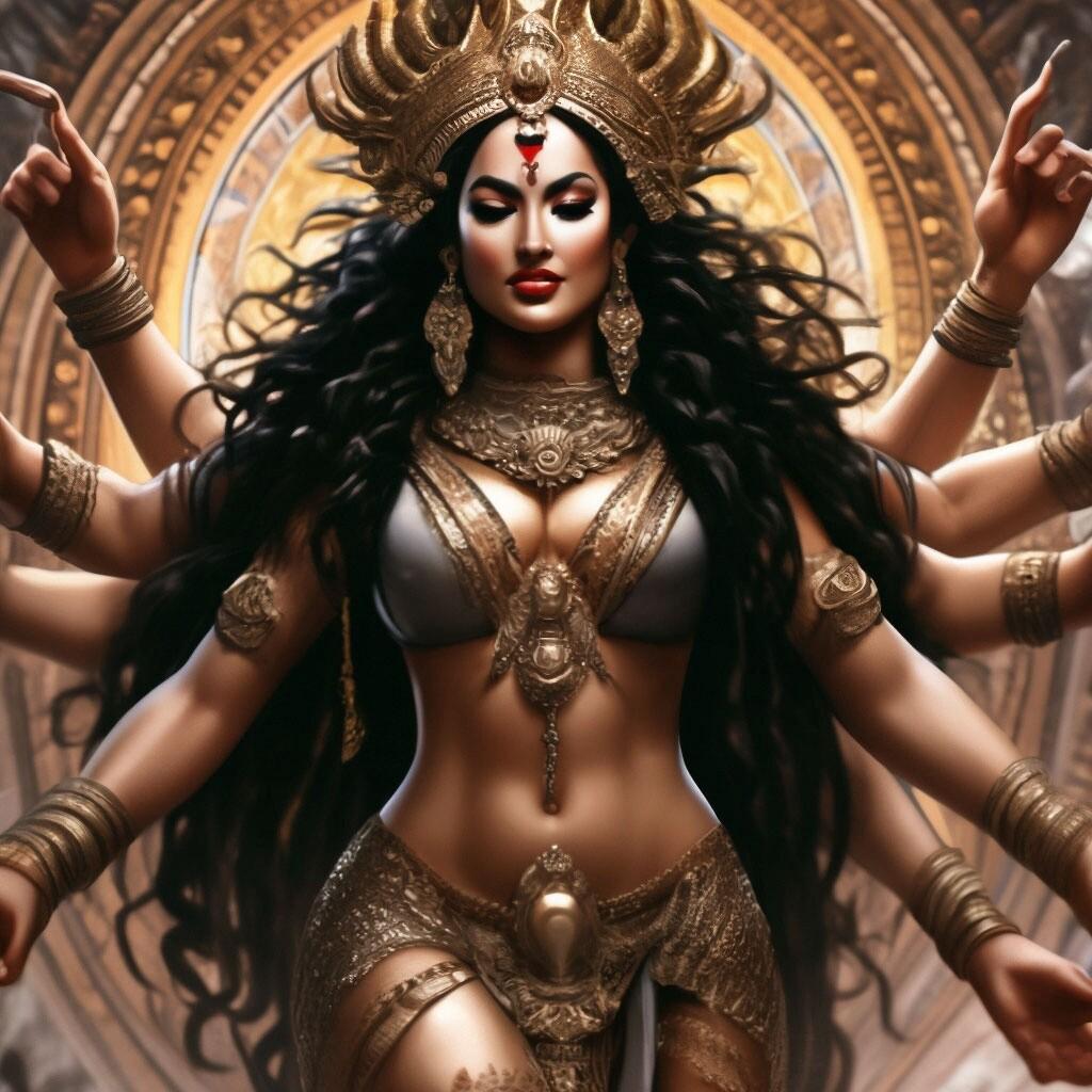 Mystical symbols of passion