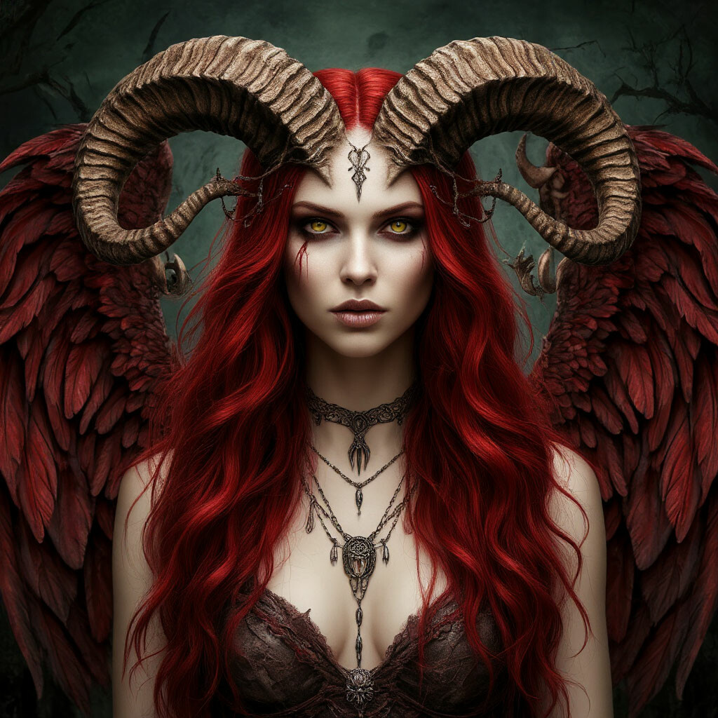 Автор Влад Цепеш, картинка в Шедевруме по запросу "Лилит" .