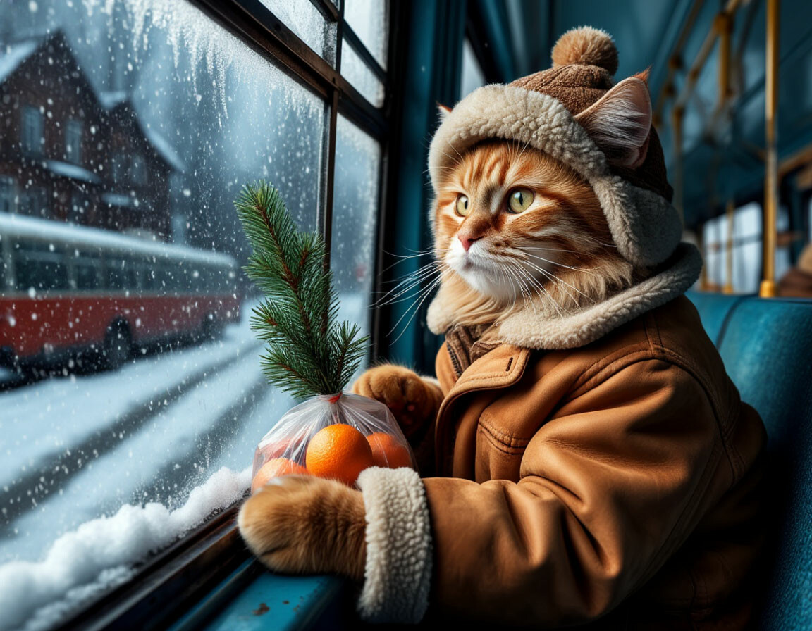 Как рыжий кот 