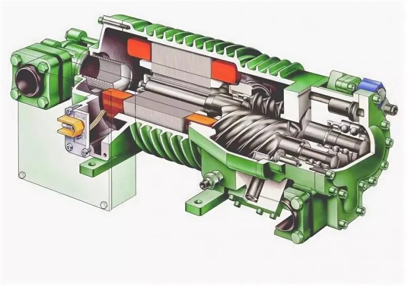 Винтовые компрессоры в холодильной технике - фото 23