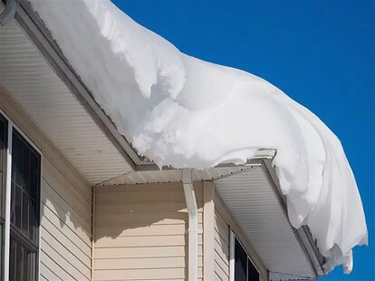 защита от снега на крыше