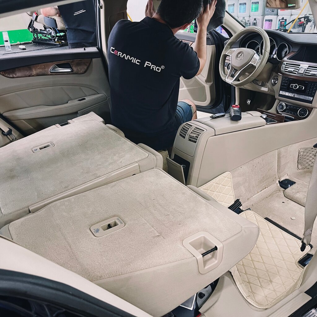 Химчистка салона авто с разбором 