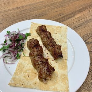 Люля-кебаб из свинины