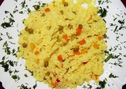 Рис с овощами