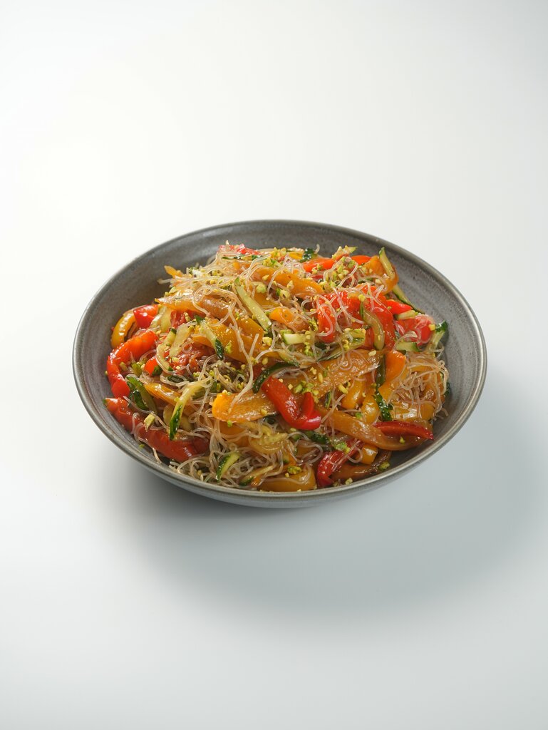 Фунчоза с овощами