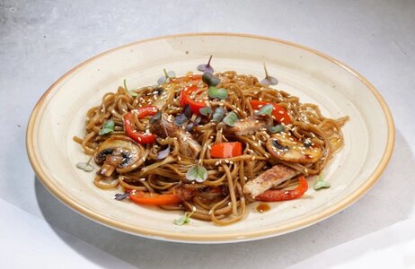Wok со свининой, photo — Coffee Hall (Samara Region, Tolyatti, Revolyutsionnaya Street, 52А)