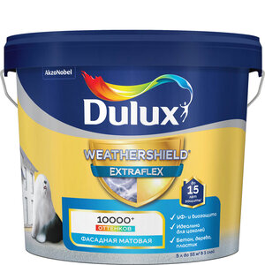 Краска Dulux Weathershield Extraflex 5л