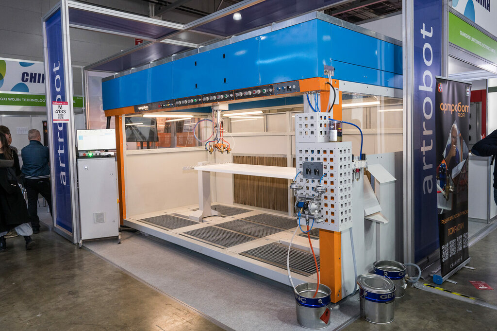 Робот-маляр 4D для окраски со всех сторон| profi maxi