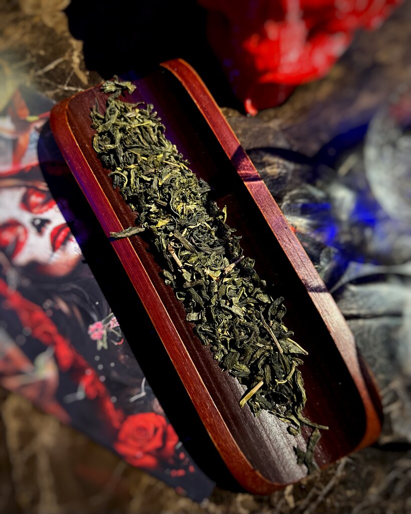 Зеленый с жасмином