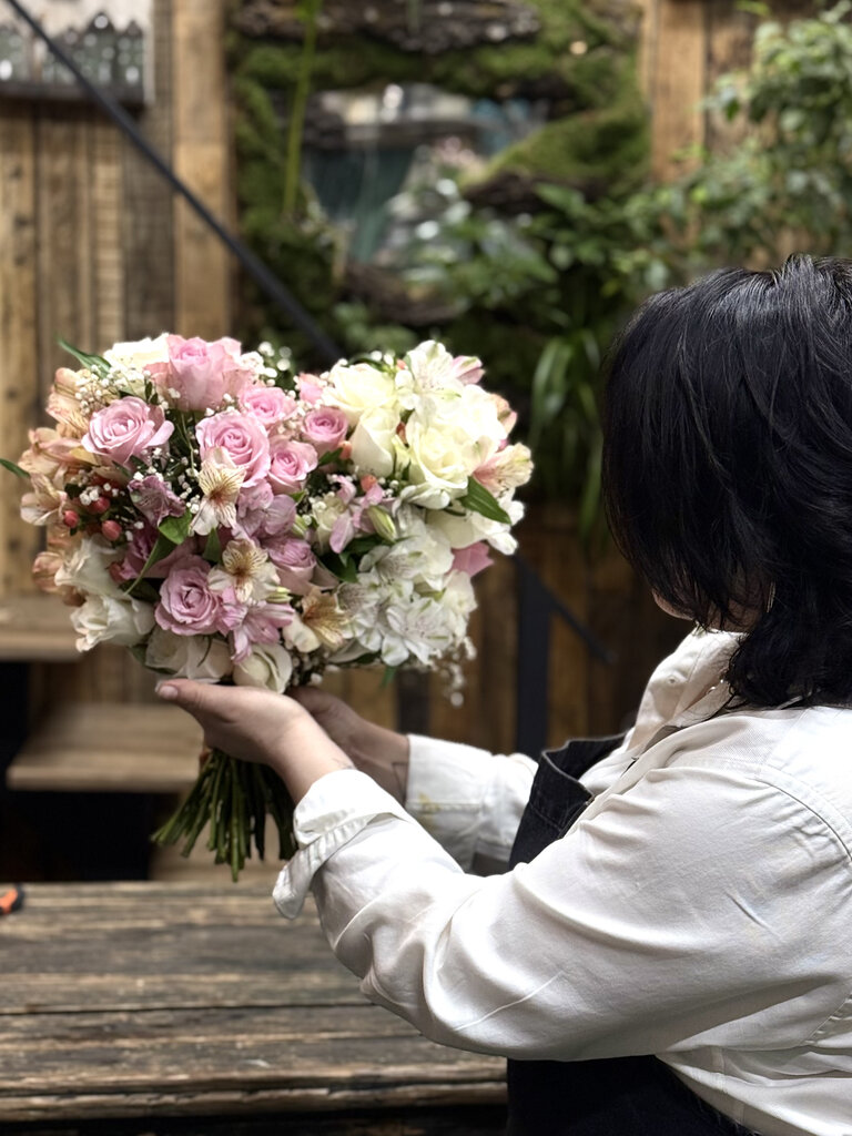 Букет "Нежное сердце"