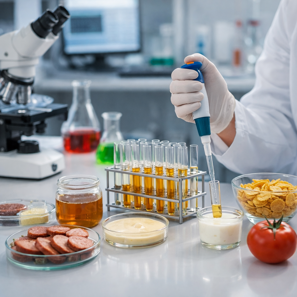Микробиологические испытания пищевой продукции
