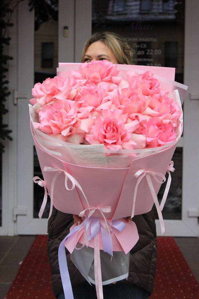 Букет с французскими розами