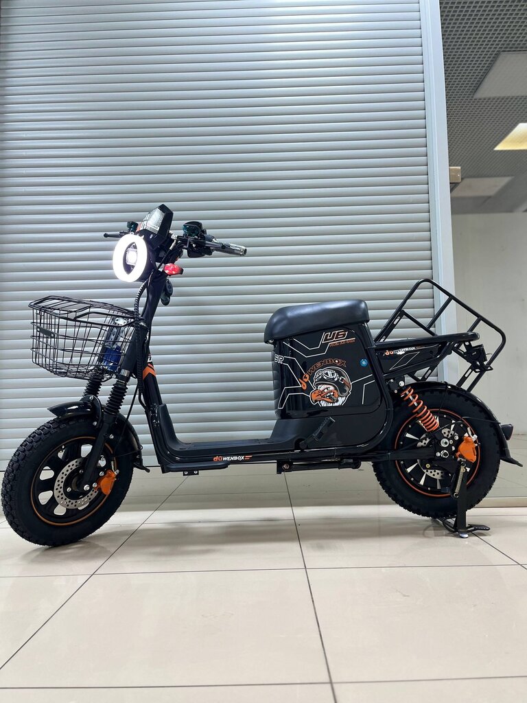 Электровелосипед Wenbox U6 — 1200 Вт, 60 В, 30 Ач, зимний аккумулятор