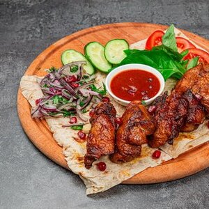 Шашлык из свиной шеи