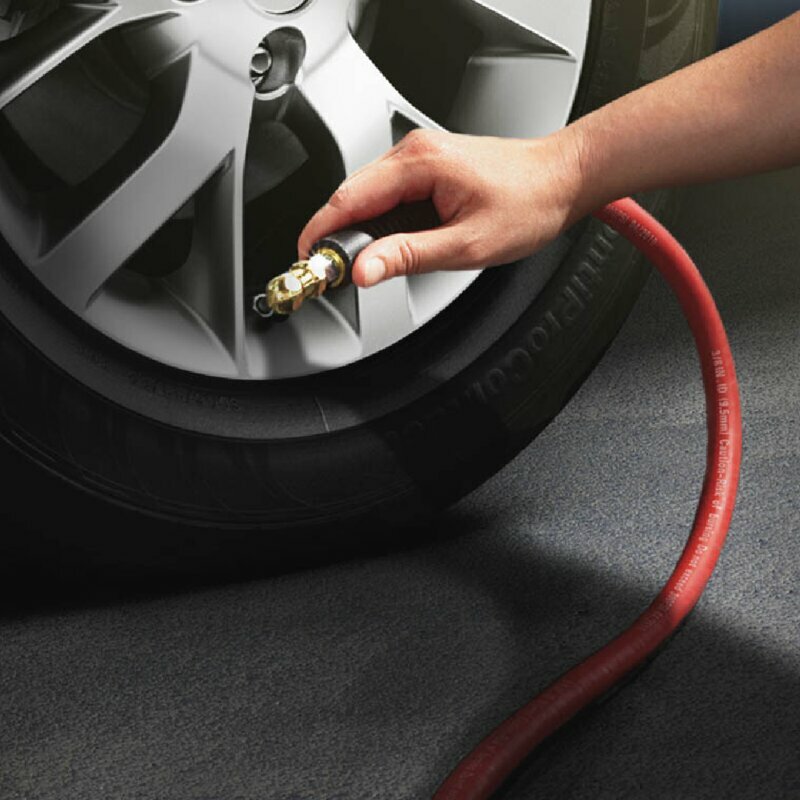 Подкачка колеса