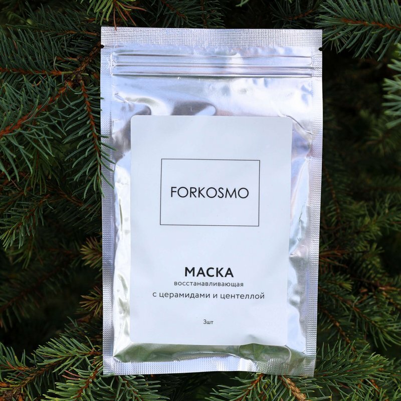 NEW! Маска тканевая восстанавливающая с церамидами и центеллой 3 шт.