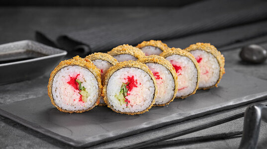 Ролл Калифорния темпура, photo — Sushi Master (Sverdlovsk Region, Yekaterinburg, Titova Street, 12)