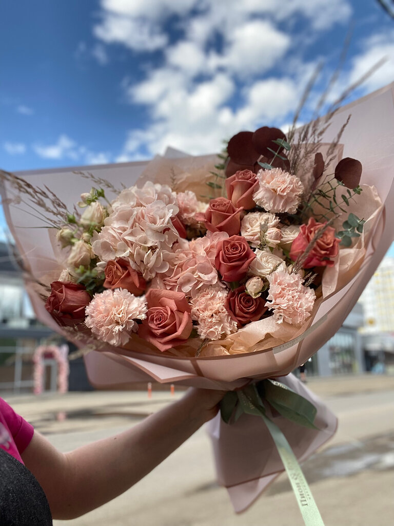 Букет в осенних оттенках