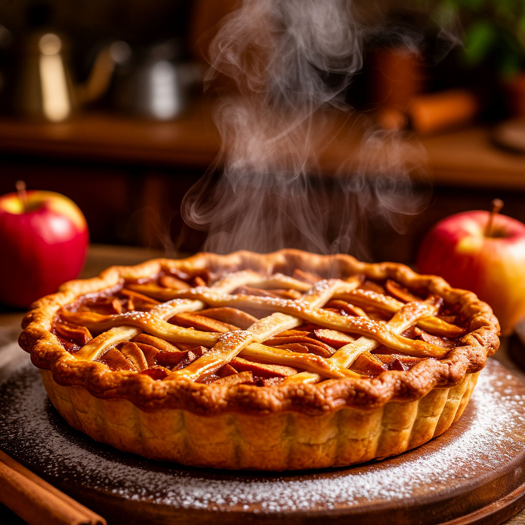 Пирог яблочный