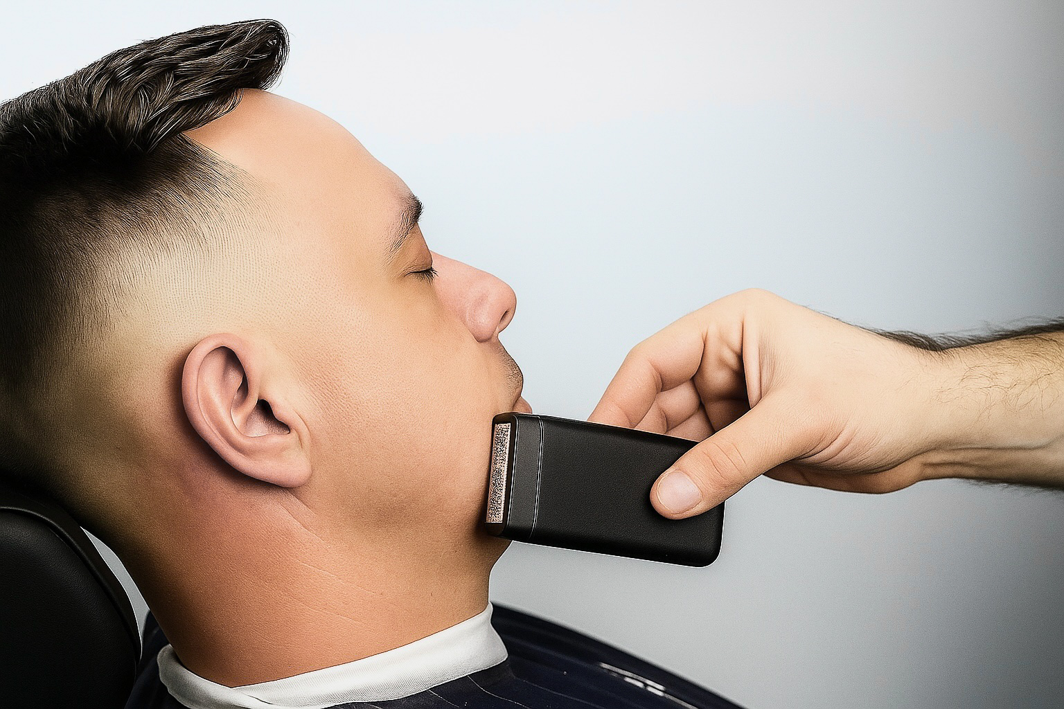 Бритье шейвером