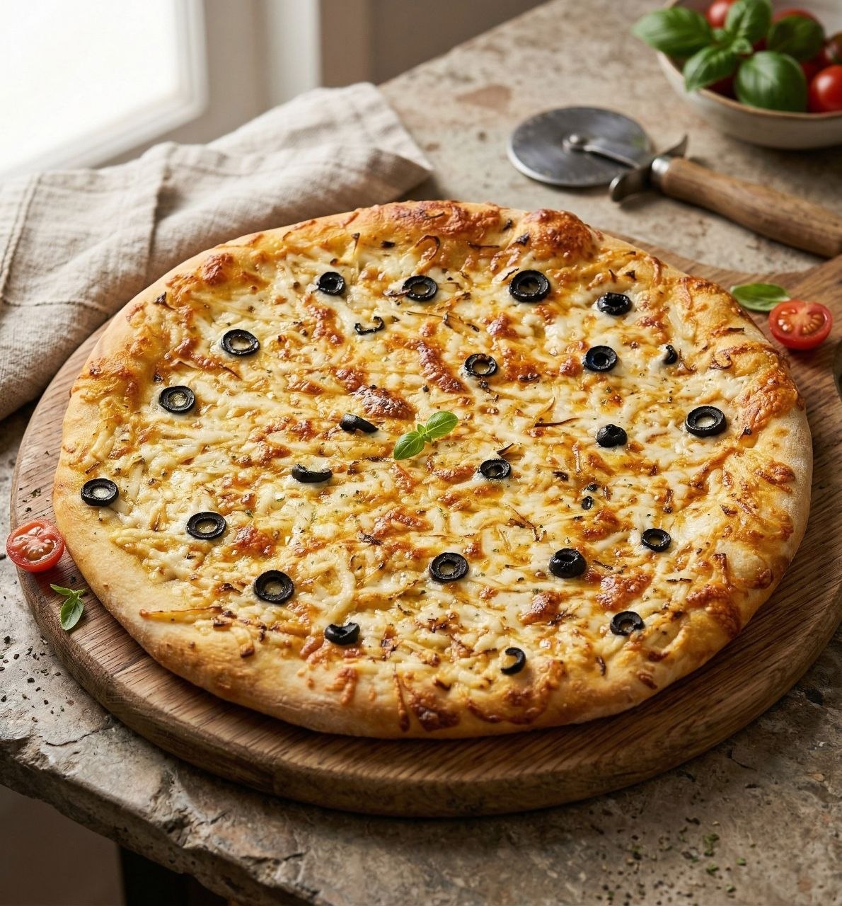 Пицца "Сырная", 1кг