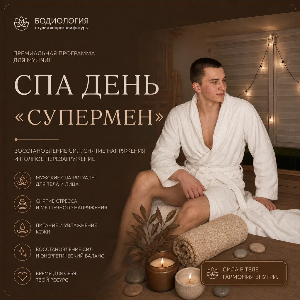 СПА День "СУПЕРМЕН"