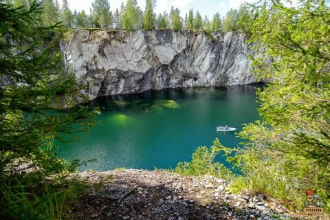 Лесопарк Горный Парк Рускеала, Республика Карелия, фото