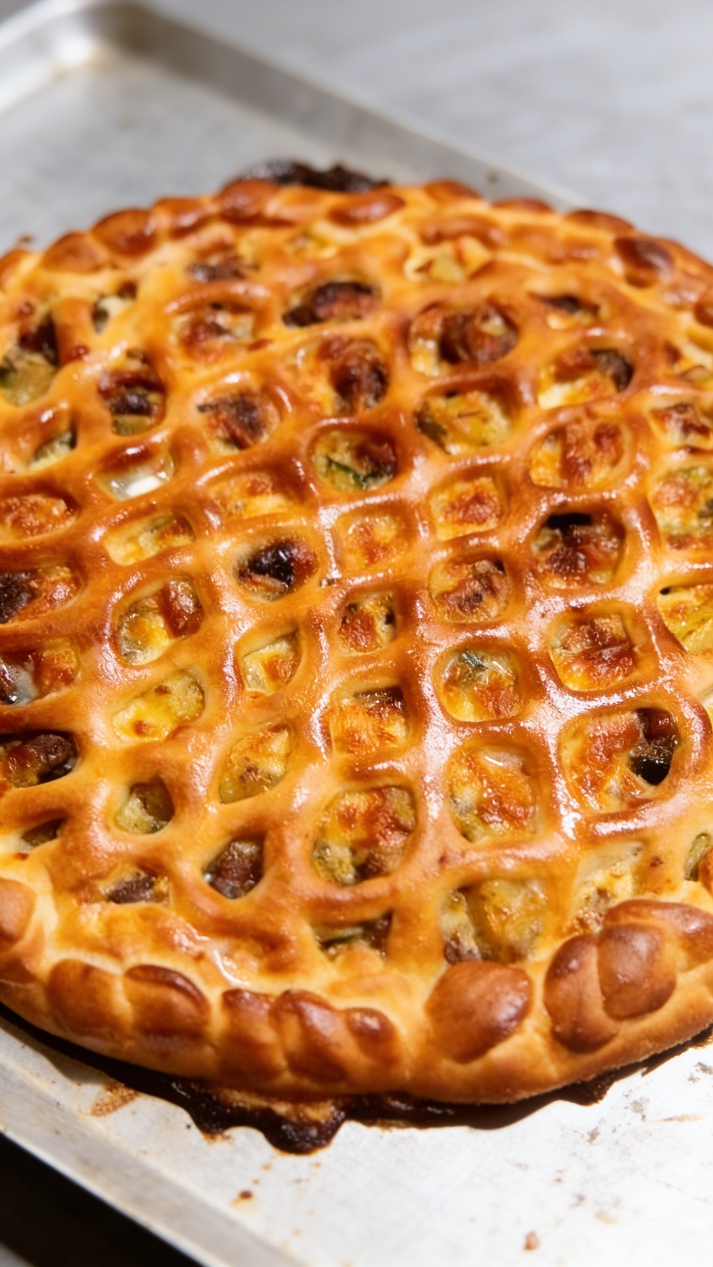 Пирог с говядиной и картошкой