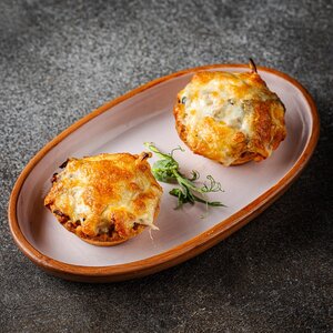 Жульен с курицей и грибами